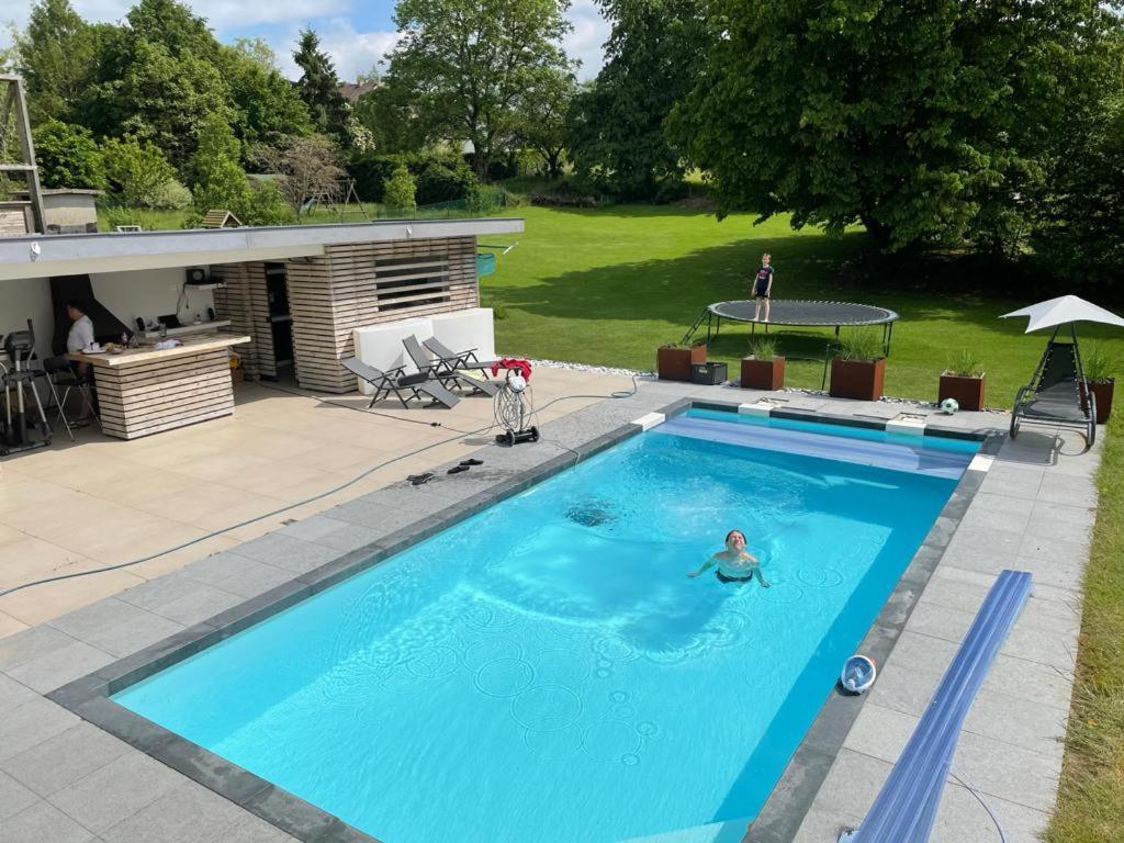 Appartement 5 Personnes Avec Acces Piscine Et Jacuzzi Villers-la-Ville ภายนอก รูปภาพ